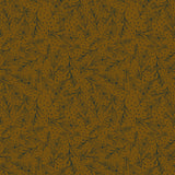 Forest Friends Blender No3 Dark Mustard - Digital Printed 100% Quilters Weight Cotton- Designed By Becky Alexander-Frost- Sold by the 1/2 metre