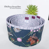 Forest Friends - Digital Printed 100% Quilters Weight Cotton- Designed By Becky Alexander-Frost- Sold by the 1/2 metre