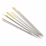 Hemline Gold Hand Sewing Needles Household Assortment (Pack 10 Needles)