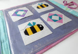 Paper Pattern "The Quilt Block Case" Sewing Pattern