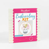 Meadow Stroll Flowers Hand Embroidery Kit - By Hawthorn