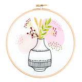 Meadow Stroll Flowers Hand Embroidery Kit - By Hawthorn