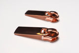 No5 Rectangular Zipper Pulls Pack of 2 Comes in 4 colours