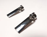 No5 Rectangular Zipper Pulls Pack of 2 Comes in 4 colours
