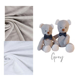 Maisie and Milo Bear Fabric, Joints and Eye Kit SMALL 12 Inches Tall - Comes in 4 Colours