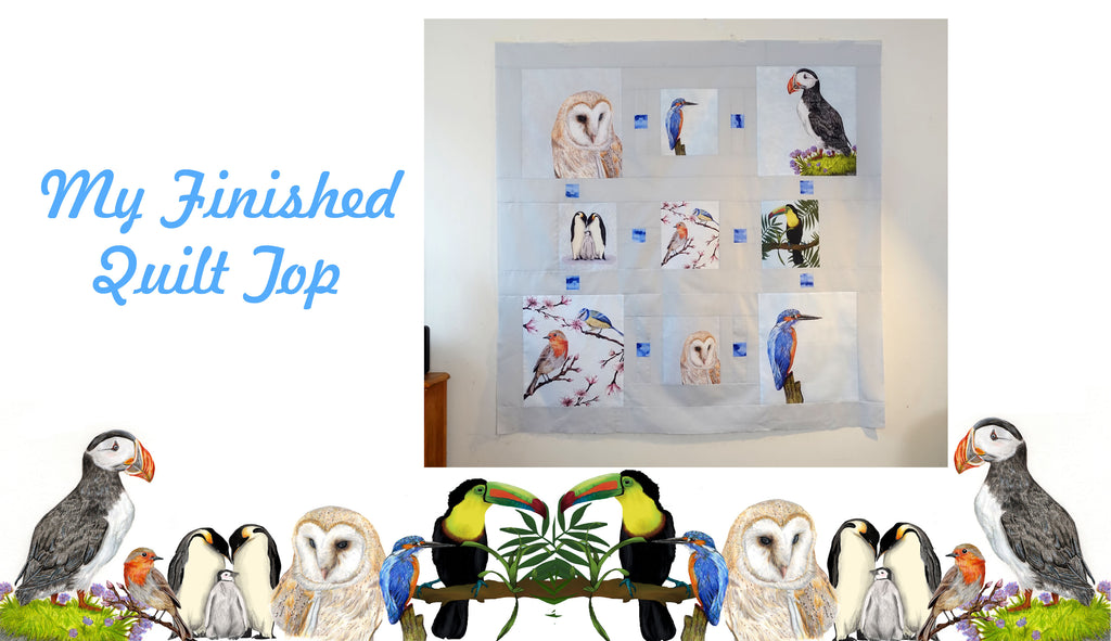 Bird Panel Quilt Along Week 3 Blog Post 2