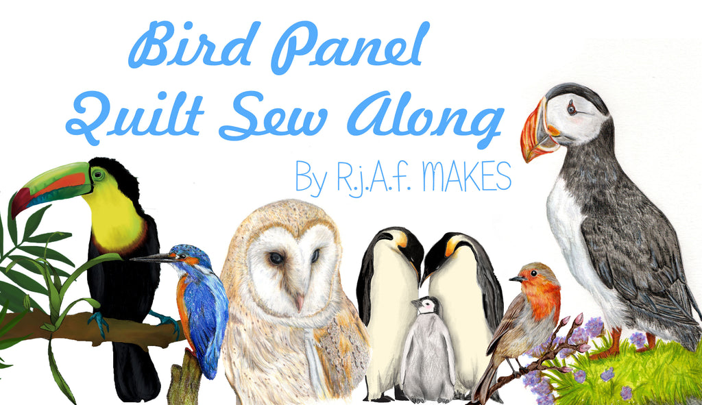 Bird Panel Quilt Along Week 1
