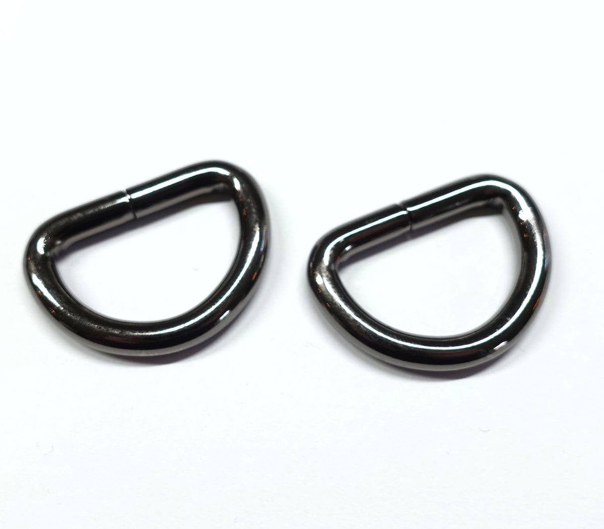 25mm (1-Inch) D-Rings Gun Metal Set of 2 – R.j.A.f. MAKES
