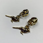 Small Birds No.5 Zip Pulls Gold Finish 2 per pack