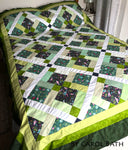 Flowers Folk Bliss- Digital Printed 100% Quilters Weight Cotton- Designed By Becky Alexander-Frost- Sold by the 1/2 metre