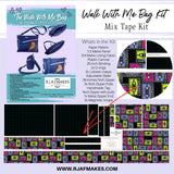 The Walk With Me Cotton Panel Kit- Including Bag Hardware and Paper Pattern