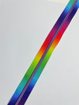 Rainbow - Purple teeth- No5 Zipper - Comes as 1-1/2 metre Packs
