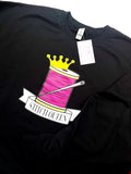 Stitch Queen sweater Comes in Black. (limited Stock More coming )
