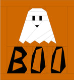 DIGITAL DOWNLOAD VALUE PATTERN- VALUE QUILT BLOCK SERIES (BOO- The Friendly Ghost)  2023 Quilt Pattern