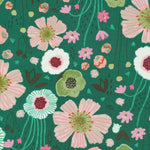 Cloud 9 Fabric- Spring Riviere - Ditsy Blossom-SOLD BY THE HALF METRE