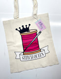 Stitch Queen Tote Bag