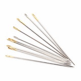 Hemline Gold Hand Sewing Needles Quilting (Pack 10 Needles)