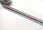 No5 Rainbow Teeth Nylon Zips Sold in Packs of 1 1/2 metre lengths