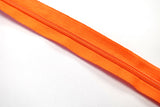No5 Solid Coloured Nylon Zips Sold in Packs of 1 1/2 metre Lengths