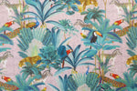 Jungle Palms Digital Printed 100% cotton  SOLD BY THE HALF METRE
