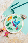 Hummingbird Cross Stitch Kit - By Hawthorn