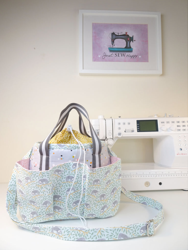 Bucket Bag Paper Pattern PAPER Version