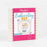 Meadow Stroll Flowers Hand Embroidery Kit - By Hawthorn