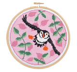 Puffin Cross Stitch Kit - By Hawthorn