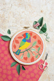 Rainbow Finch Cross Stitch Kit - By Hawthorn