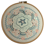 Stitch Sampler: Under the Sea Embroidery Kit - By Loetitia Gibier of Korry's Little Shop