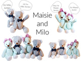 PAPER PATTERN "Maisie and Milo Bear" Sewing Pattern