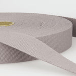 Webbing: Cotton:  25mm ( 1 inch) wide Sold by the Half Metre
