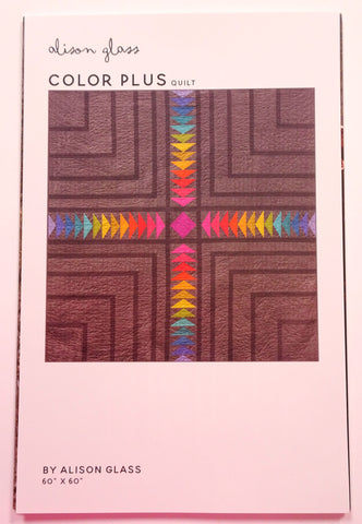 Color Plus Quilt Quilt Pattern by Alison Glass Paper Pattern
