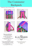 PAPER Version "The Commuter Backpack" Sewing Pattern