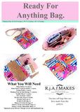 DIGITAL DOWNLOAD "The Ready For Anything Bag" Sewing Pattern