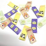 Multipack Woven Slip Pocket Labels 8 sets in stock