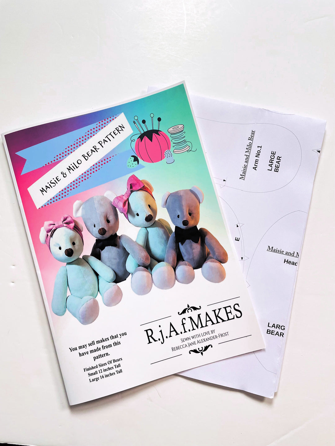 DESIGNPHIL Secret Message Paper - Polar Bear Pattern Hidden Note Sheets From Japan
