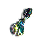 No5 spotted bug Zipper Pull- Comes in Rainbow color