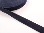 Webbing: Cotton:  25mm ( 1 inch) wide Sold by the Half Metre