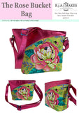 PAPER PATTERN BOOKLET "The Rose Bucket Bag" Sewing Pattern