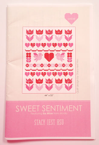 Sweet Sentiment- Quilt pattern By Stacy Iest Hsu